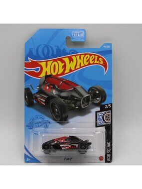 Hot Wheels 2 Jet Z Black 2021 Rod Squad 2/5 94/250 Reversed In Blister